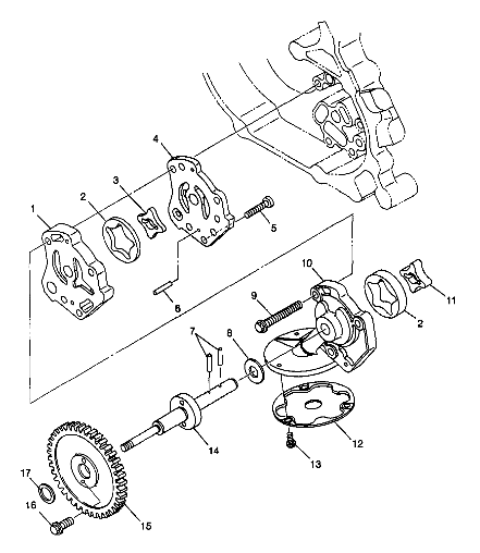 OIL PUMP - W98BC50A (4944994499d010)