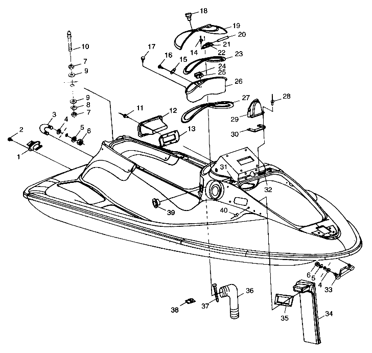 HULL and BODY - B984690 (4945114511a005)