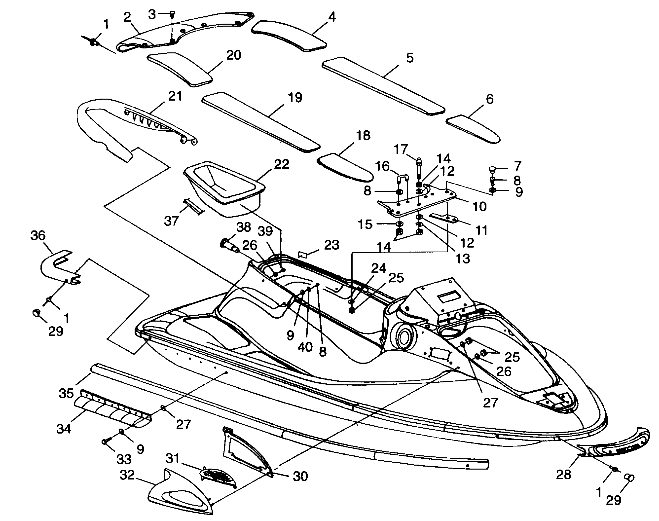 HULL and BODY - I984690 (4945114511a007)