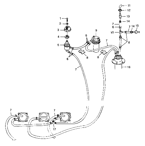 FUEL SYSTEM - I984690 (4945114511a011)