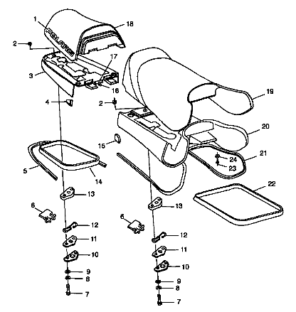 SEAT - I984690 (4945114511a012)