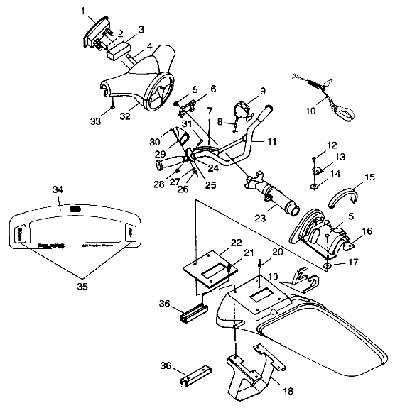 STEERING - B984690 (4945114511a014)