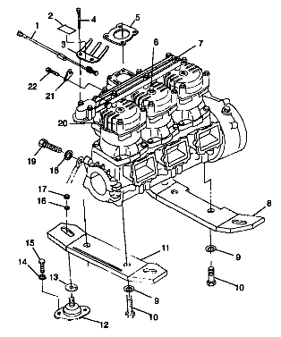 ENGINE MOUNTING - B984690 (4945114511b002)