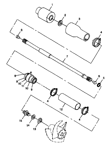 DRIVE SYSTEM - I984690 (4945114511b003)