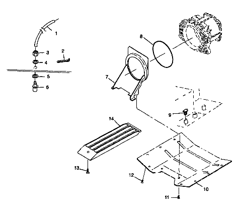 WATER INLET - I984690 (4945114511b010)