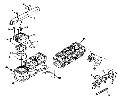 CYLINDER & MANIFOLD - I984690 (4945114511c002)