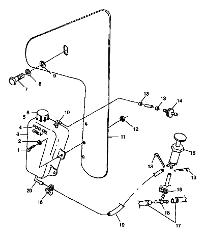 ENGINE FOGGING SYSTEM - I984690 (4945114511c010)