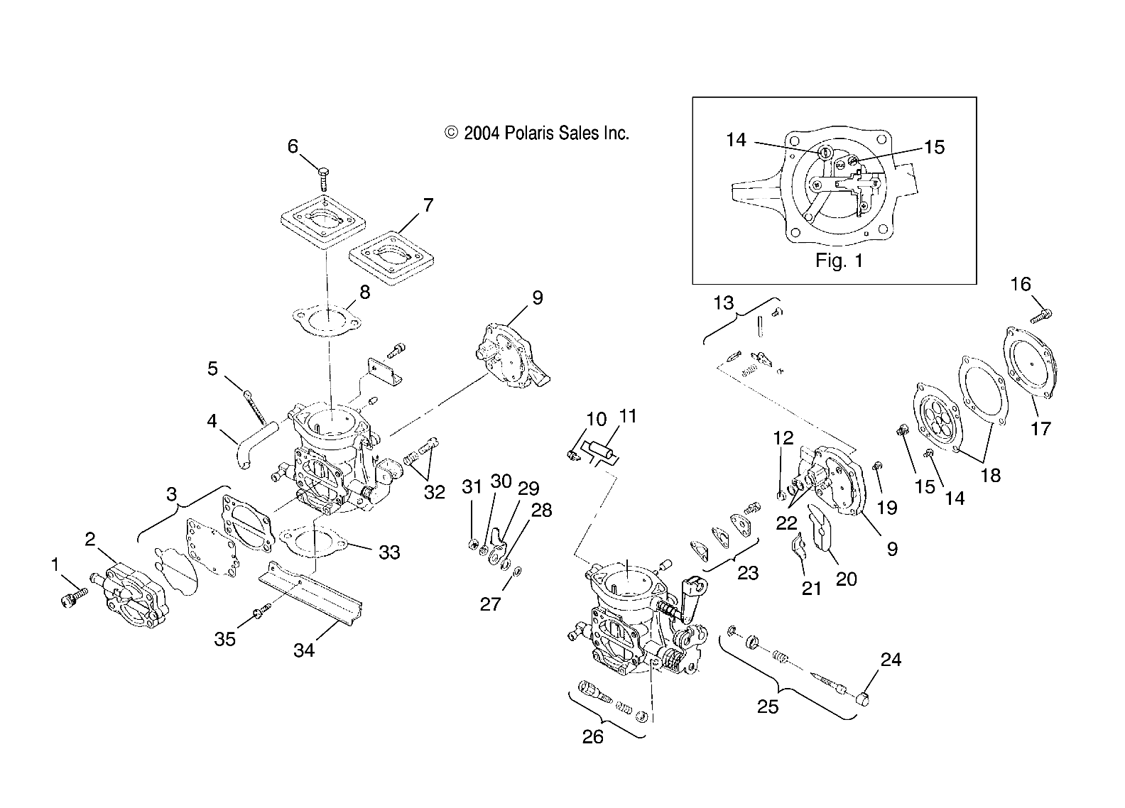 CARBURETOR - I984673 (4945164516c003)