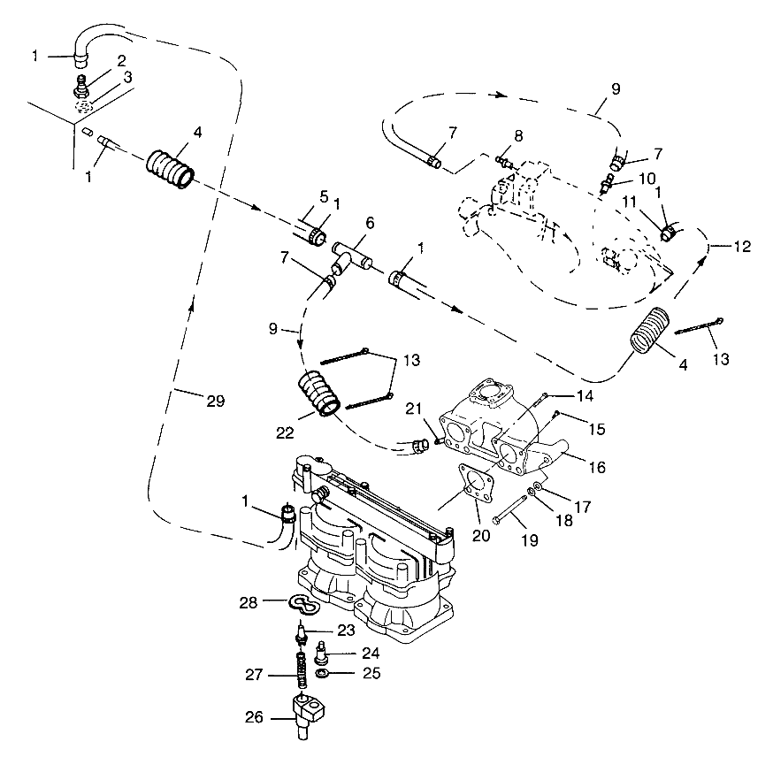 COOLING SYSTEM - B984673 (4945164516b009)