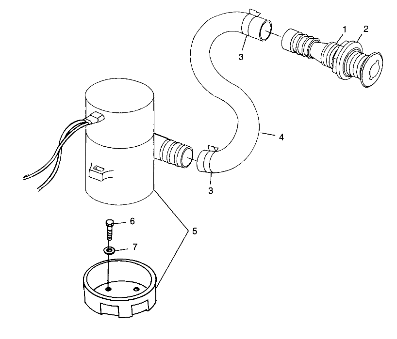 BILGE PUMP - I984673 (4945164516b013)