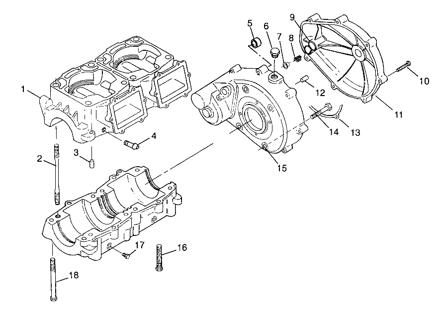 CRANKCASE - I984673 (4945164516c001)