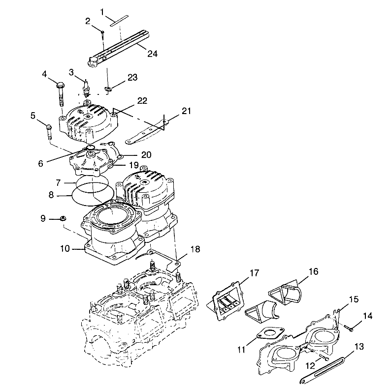 CYLINDER & MANIFOLD - I984673 (4945164516c002)