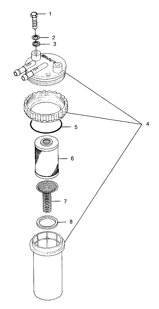 FUEL/WATER SEPARATOR - B984673 (4945164516c009)