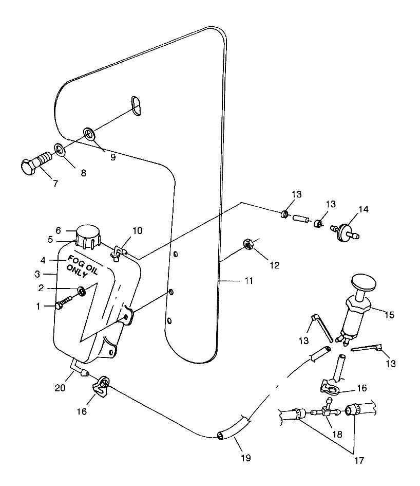 ENGINE FOGGING SYSTEM - I984673 (4945164516c010)