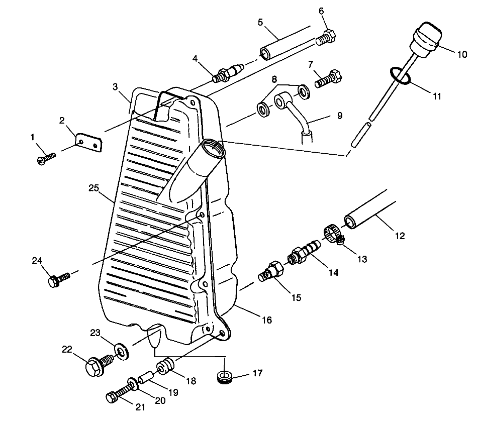 OIL TANK - N98AC42D (4945214521A014)