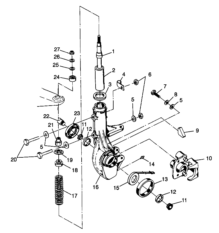 FRONT STRUT - S98AC42E (4945214521B002)