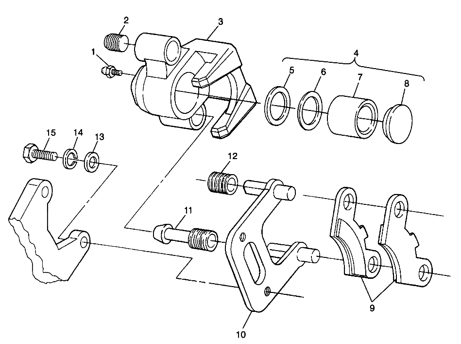 FRONT BRAKE - W98AC42A (4945214521B004)