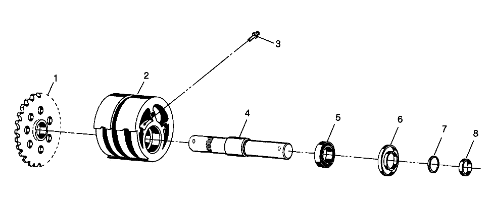 FRONT TIGHTENER - N98AC42D (4945214521B006)