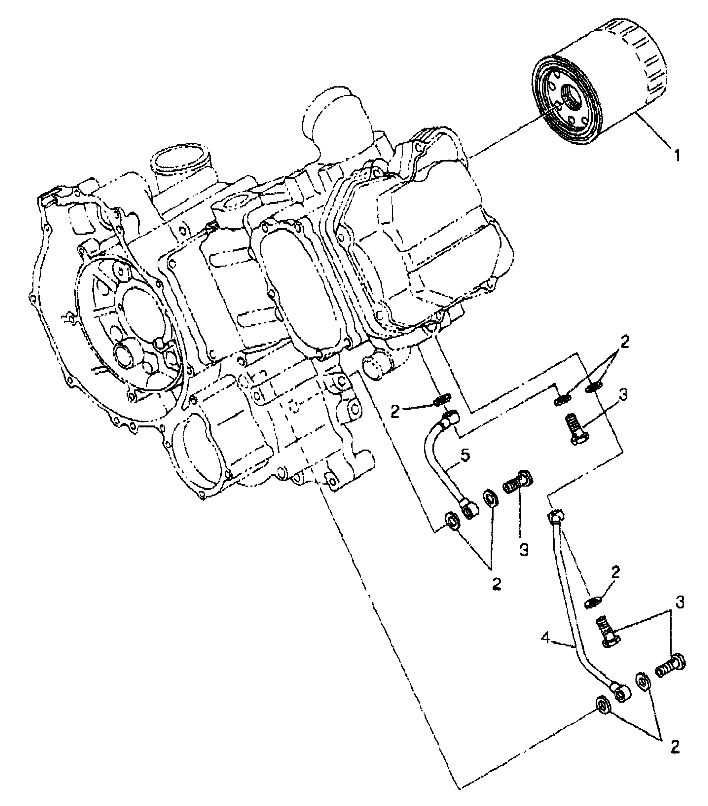 OIL FILTER - W98AC42A (4945214521D010)