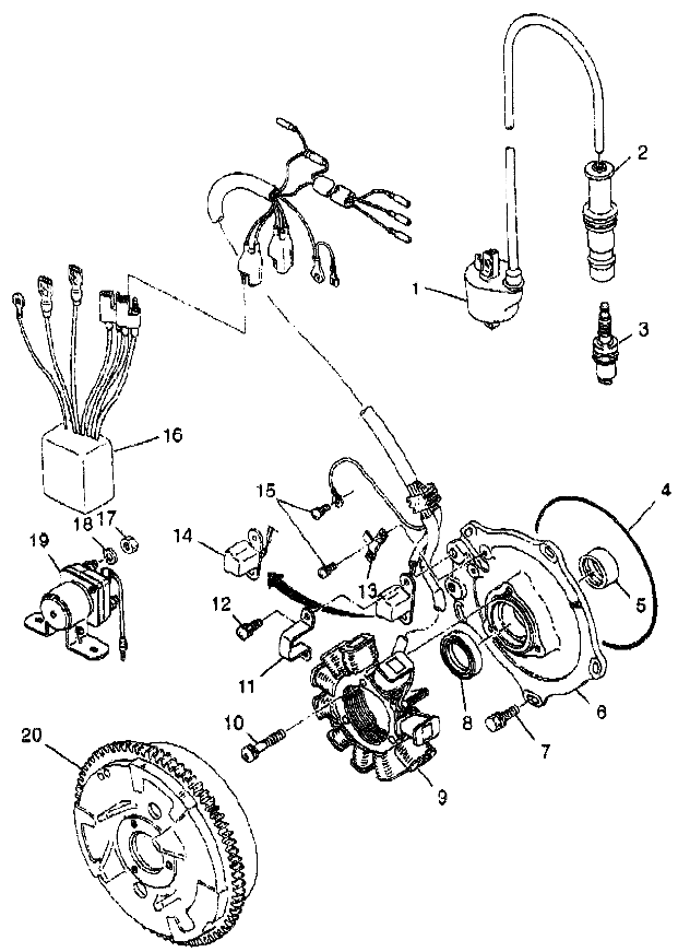 MAGNETO - N98AC42D (4945214521E001)