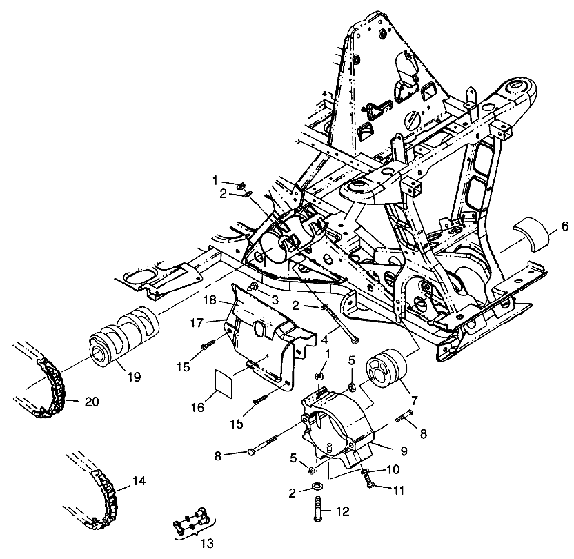 FRONT DRIVE XPLORER 300 W98CC28C (4945264526B003)