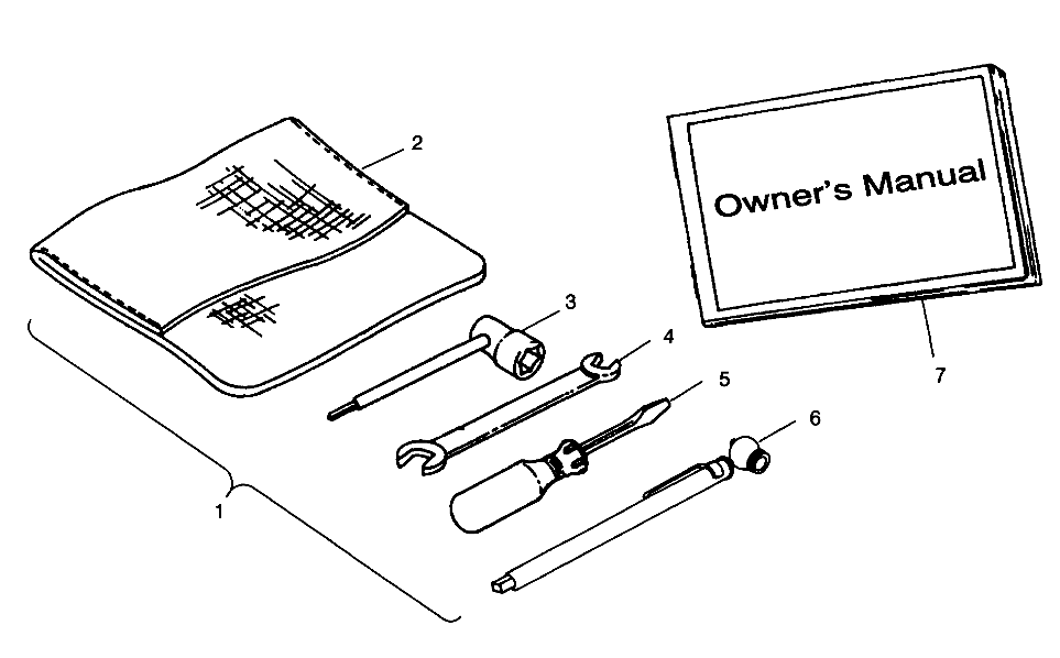 TOOL KIT XPLORER 300 W98CC28C (4945264526C001)