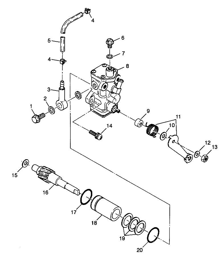 OIL PUMP XPLORER 300 W98CC28C (4945264526D005)