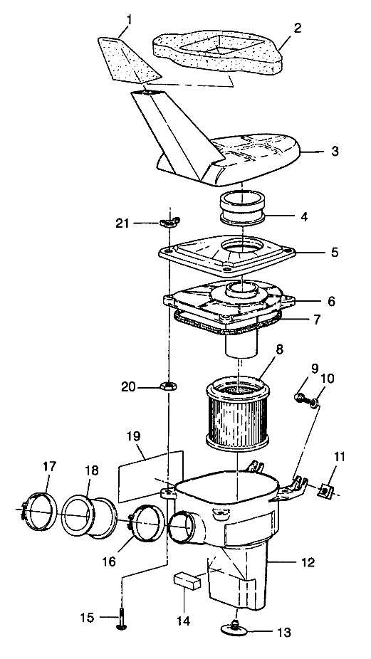 AIR BOX Trail Boss W98AA25C (4945314531A014)