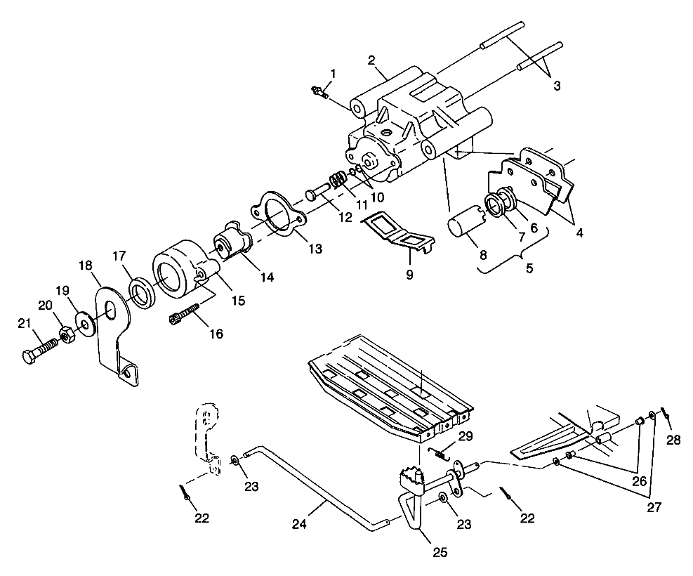 REAR BRAKE - W98AA25C (4945314531B014)