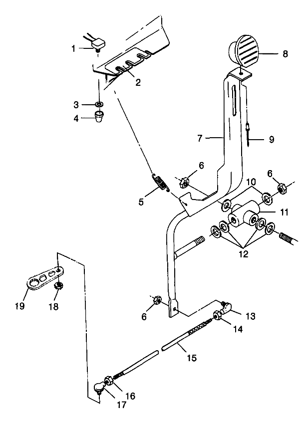 SHIFT LINKAGE Trail Boss W98AA25C (4945314531C005)