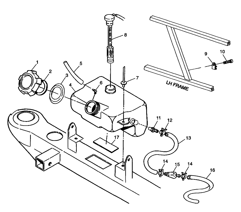 OIL TANK XPRESS 300 W98CA28C (4945364536B001)