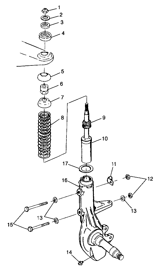 STRUT XPRESS 300 W98CA28C (4945364536B003)