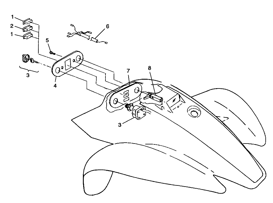 CONTROL PANEL Trail Blazer W98BA25C (4945464546A008)