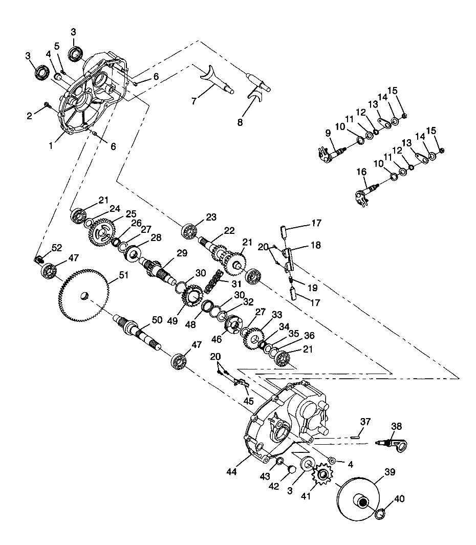 GEARCASE - W98AA42A (4945524552C005)