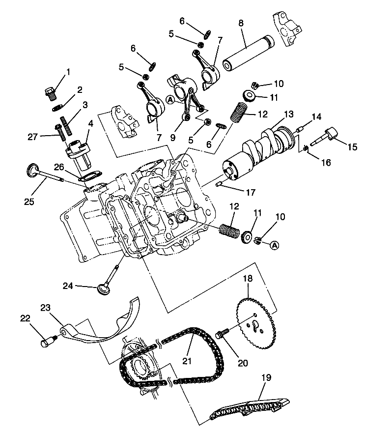 INTAKE and EXHAUST - W98AA42A (4945524552C011)