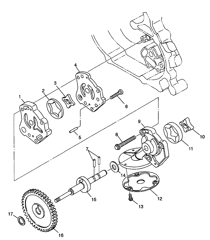 OIL PUMP - W98AA42A (4945524552C014)