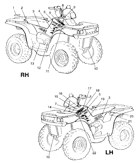 DECALS - W98CH50A (4945714571a010)