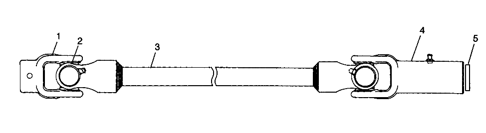 PROP SHAFT - W98CH50A (4945714571b006)