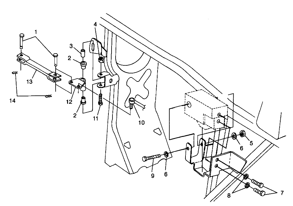 FRAME MOUNTING - W98CH50A (4945714571c002)