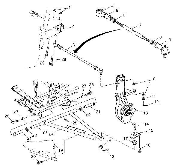 A-ARM/STRUT MOUNTING - W98CH50AB (4945714571c003)