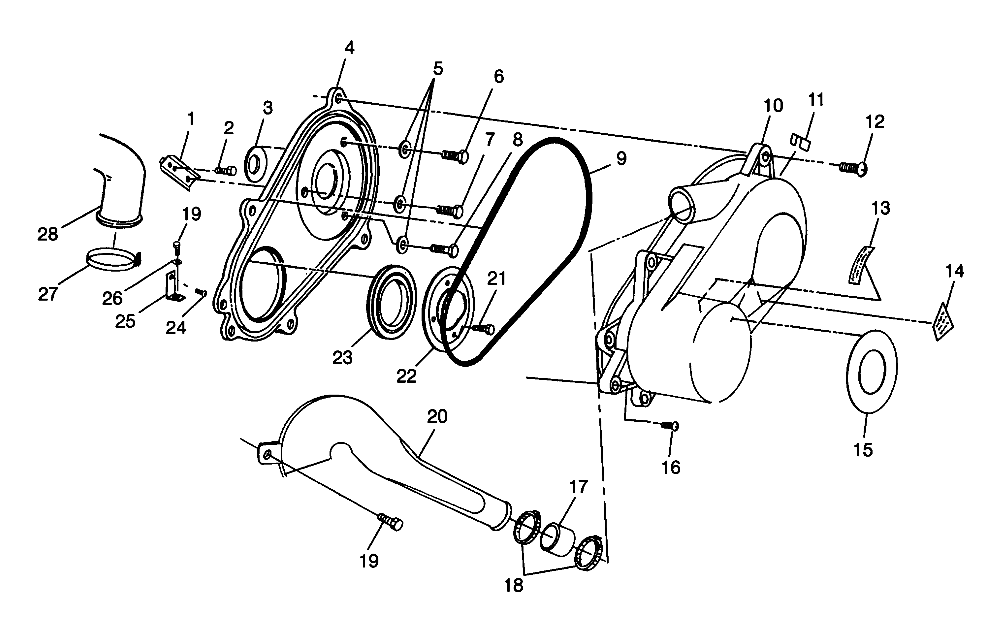 CLUTCH COVER - W98CH50A (4945714571c006)