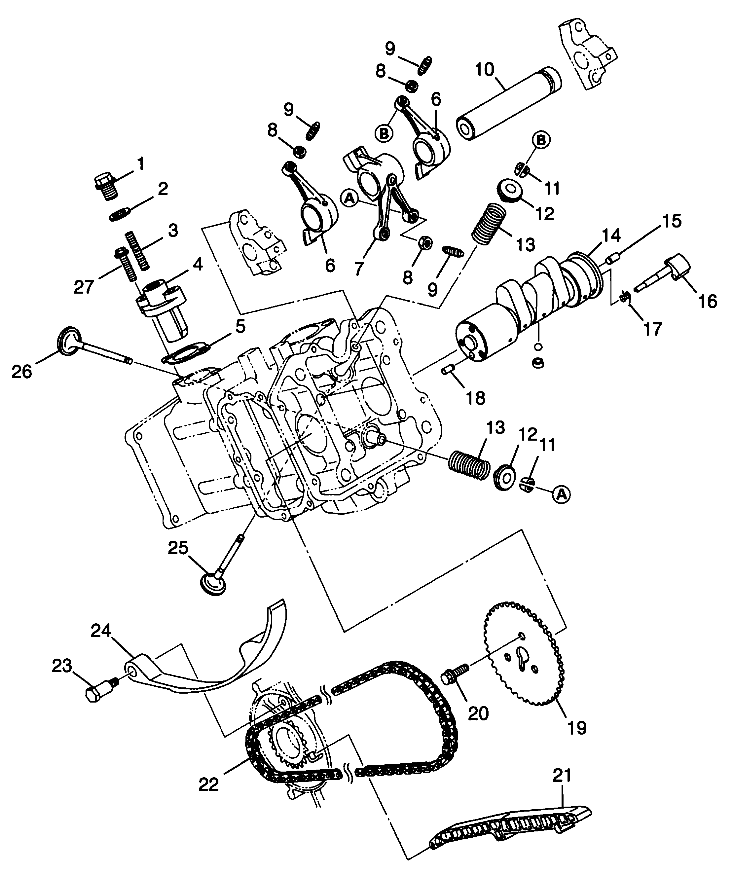 INTAKE and EXHAUST - W98CH50A (4945714571d008)