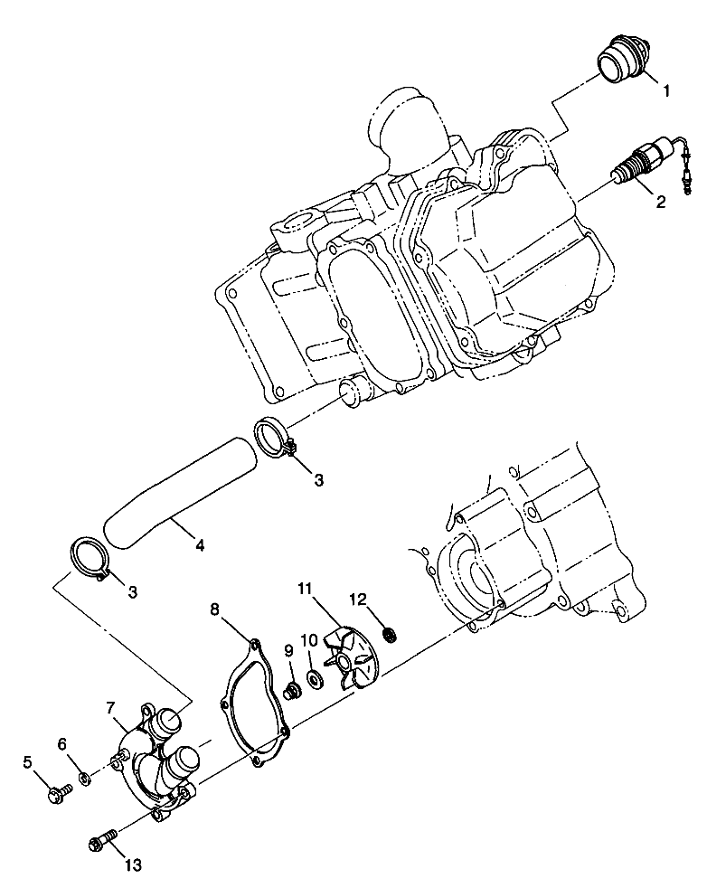 WATER PUMP - W98CH50AB (4945714571d012)