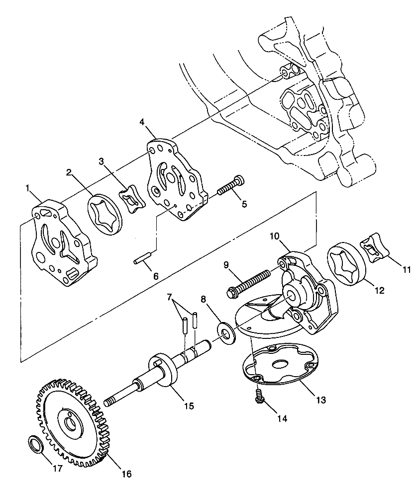 OIL PUMP - W98CH50AB (4945714571d013)