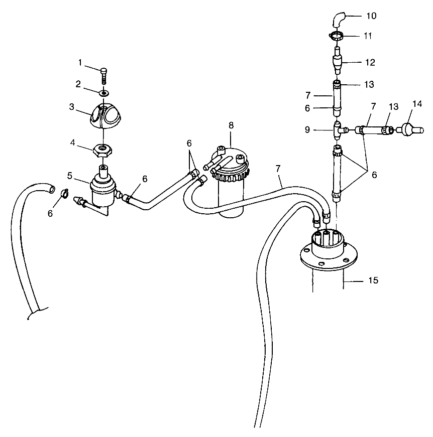 FUEL SYSTEM - B984978 (4945834583a010)