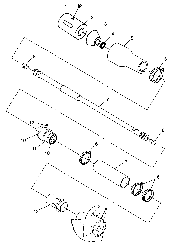 DRIVE SYSTEM - B984978 (4945834583b002)