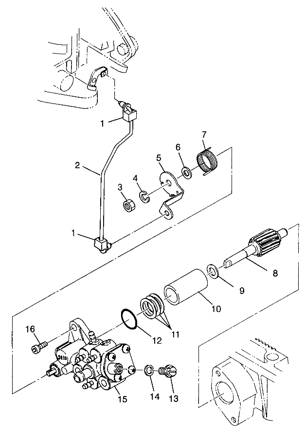 OIL PUMP - I984978 (4945834583c007)