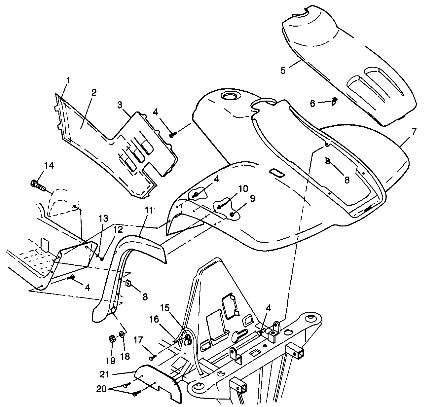 FRONT CAB - A99CH33CB (4945964596a007)