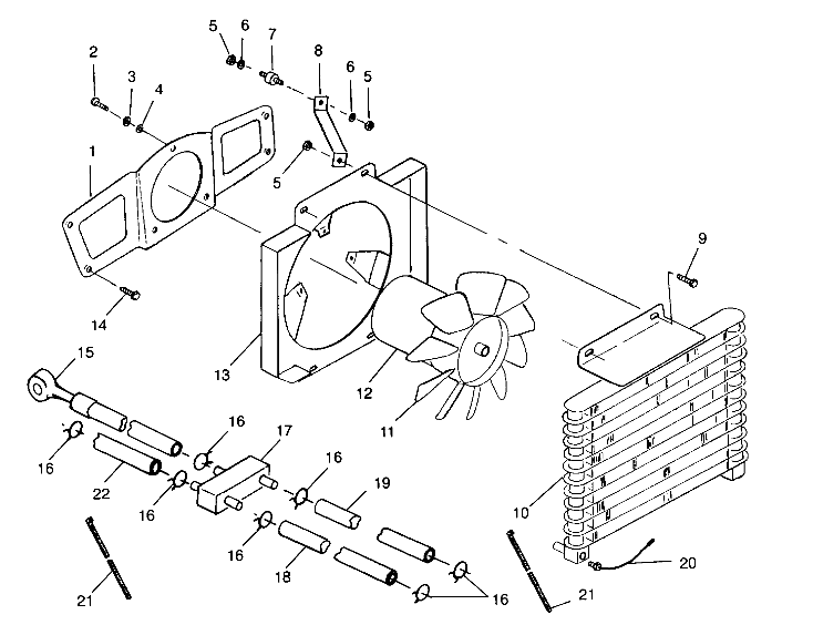 OIL COOLING SYSTEM - A99CH33CB (4945964596a012)