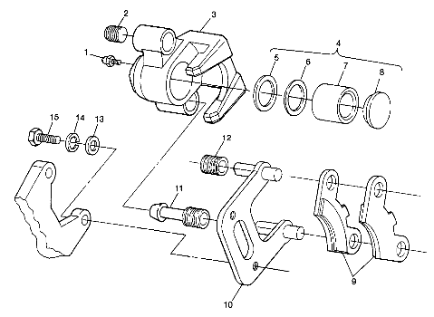 FRONT BRAKE - A99CH33CB (4945964596b009)